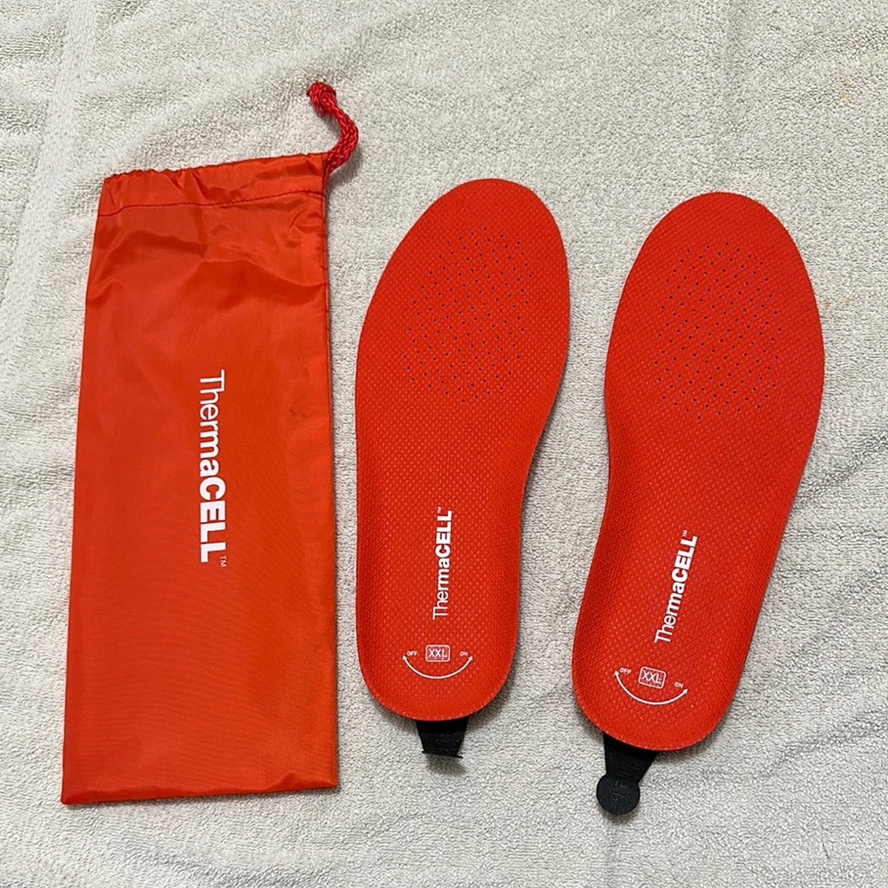 Thermal cell Red Heated Insoles ONLY